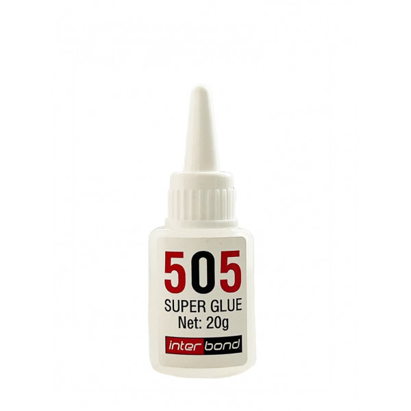 СУПЕР КЛЕЙ INTERBOND 505 25гр. 20шт. СУПЕР КЛЕЙ INTERBOND 505 25гр. 20шт.
